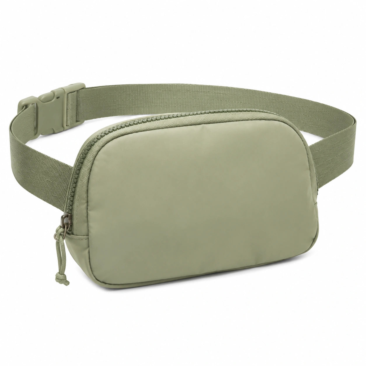 Gürteltasche 22 x 5 x 14 cm Synthetiktextil Olivgrün für Alltag mit verstellbarem Hüftgurt