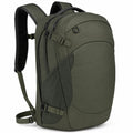 Rucksack 50 x 32 x 20 cm aus Textilgewebe olivgrün mit Reißverschluss für Reise und Alltag