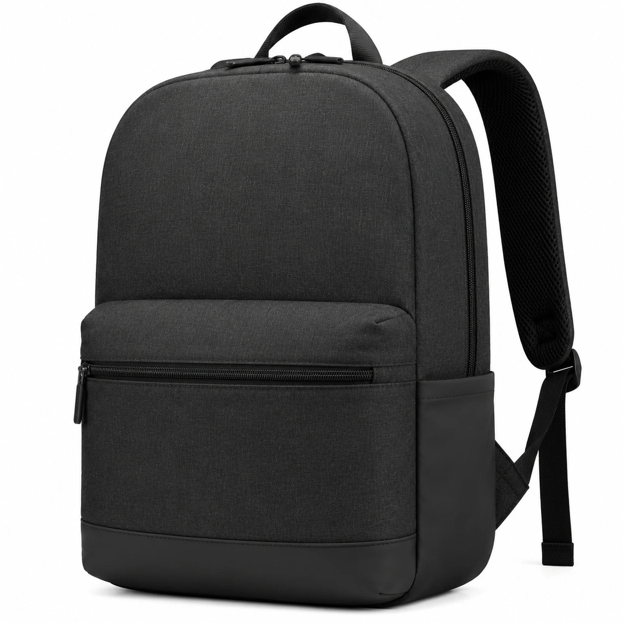Rucksack 30 x 15 x 43 cm Schwarz aus Synthetik mit gepolsterten Schultergurten
